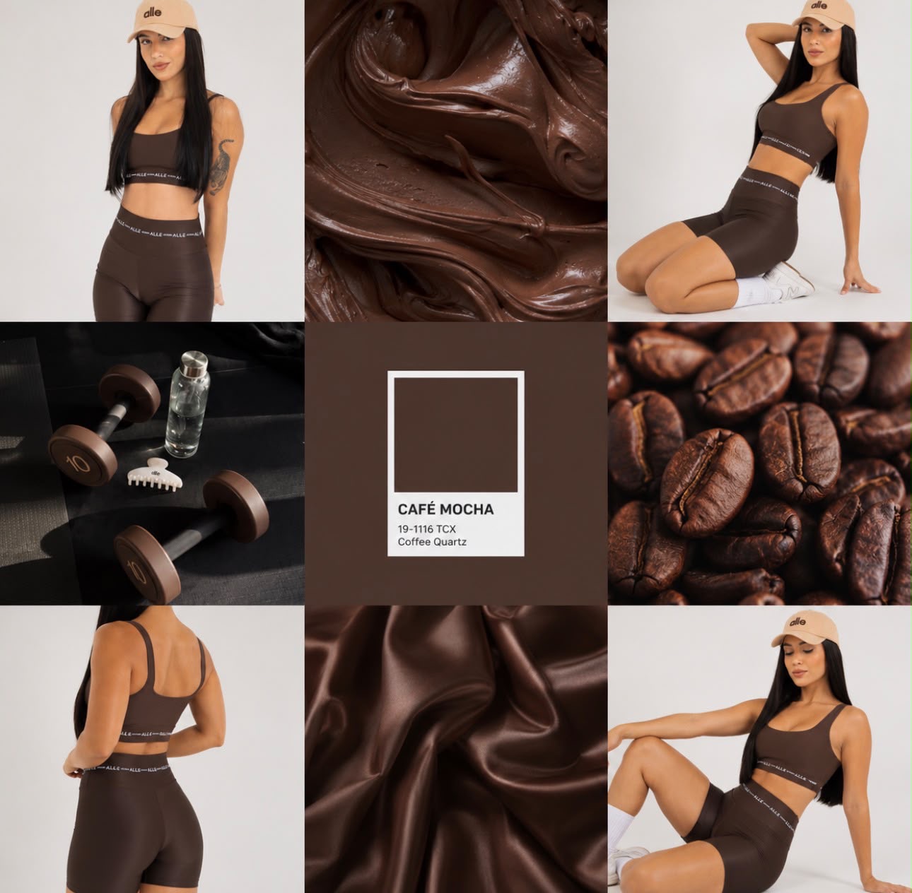 Conjunto Café Mocha